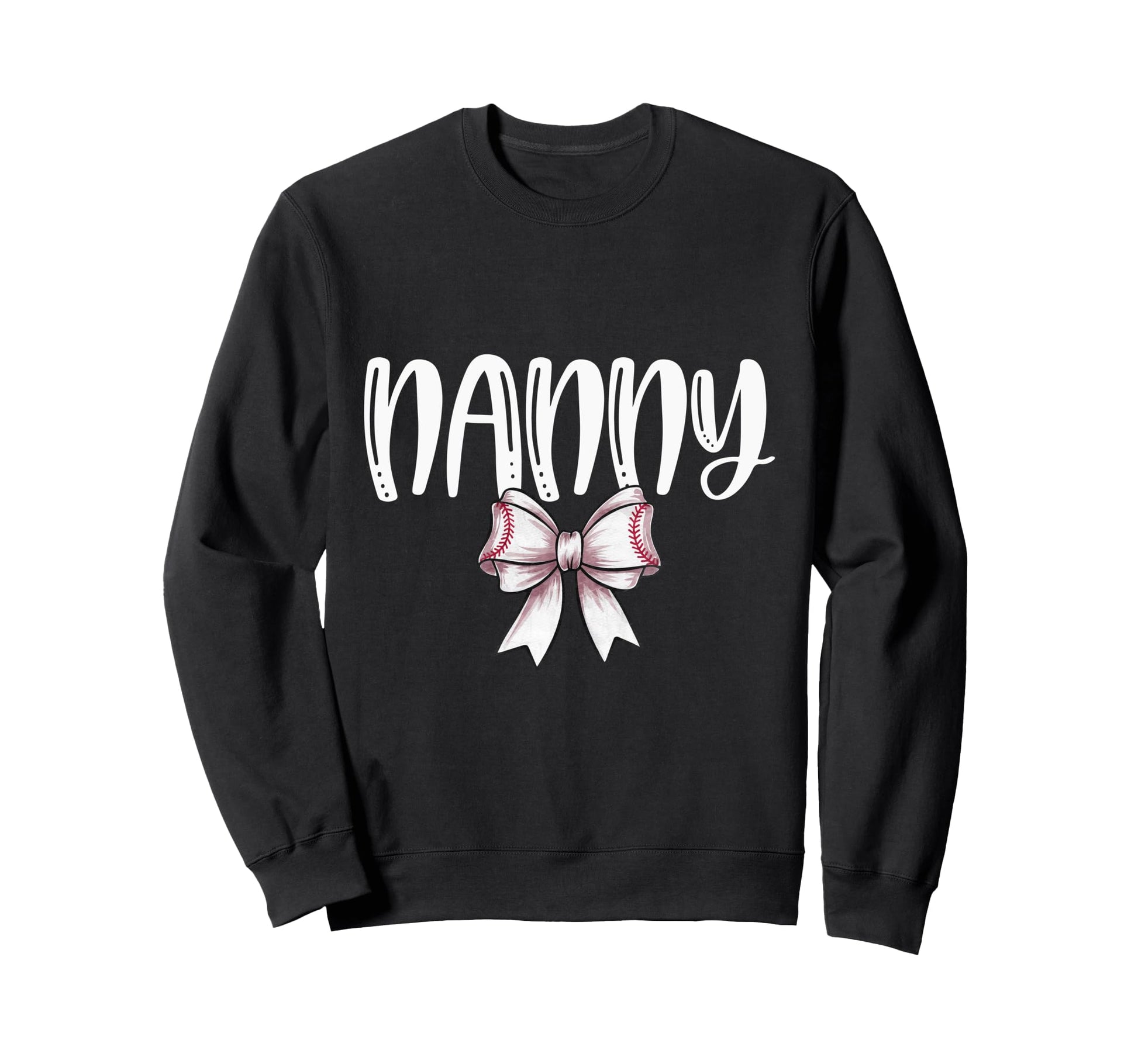 Coquette Baseball Nanny Spirit Sweatshirt - Aesthetic Graphic for Adults - T-Shirt, Sweatshirt, Hoodie