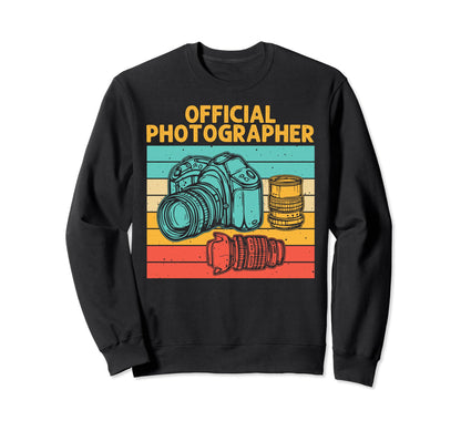 Photographer Photography Lover Sweatshirt - Streetwear Style for Adults - T-Shirt, Sweatshirt, Hoodie