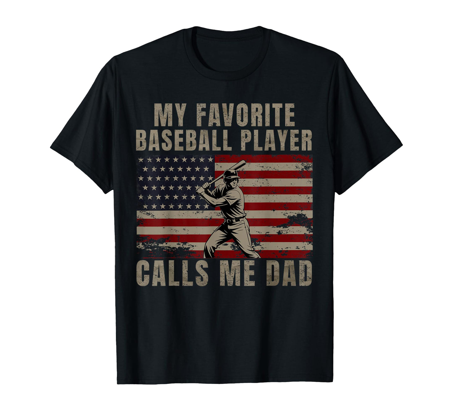 My Favorite Baseball Player Calls T-Shirt - Fun Novelty Design for Adults - T-Shirt, Sweatshirt, Hoodie