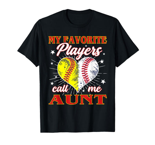 My Favorite Softball Baseball T-Shirt - Fun Novelty Design Men Women - T-Shirt, Sweatshirt, Hoodie
