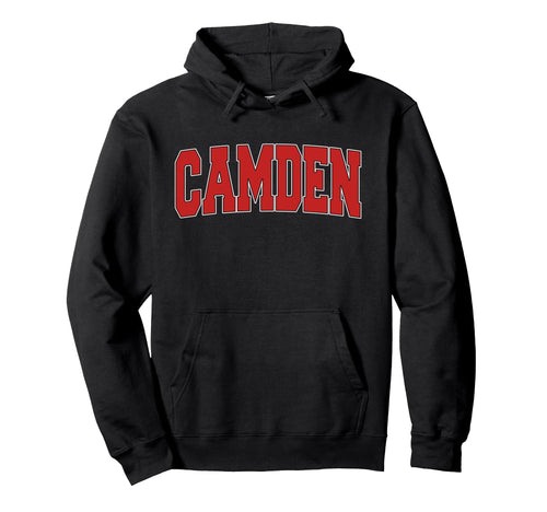 Camden Nj New Jersey Varsity Usa Sports Hoodie - Graphic Print Men Women - T-Shirt, Sweatshirt, Hoodie