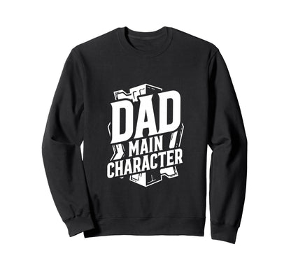 Dad Mode Activated Gamer Fathers Sweatshirt - Trendy Graphic for Adults - T-Shirt, Sweatshirt, Hoodie