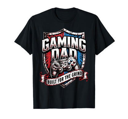 Usa Fathers Day Patriotic Gaming Father Sweatshirt - Graphic Print Unisex - T-Shirt, Sweatshirt, Hoodie