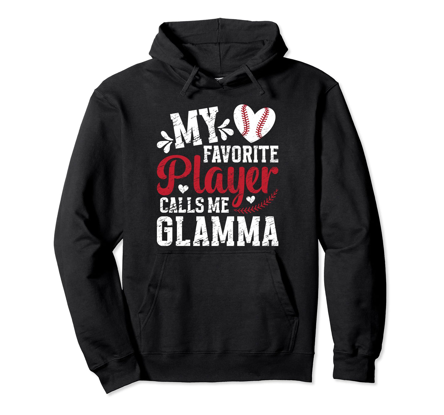 My Favorite Baseball Player Hoodie - Casual Everyday Wear for Adults - T-Shirt, Sweatshirt, Hoodie