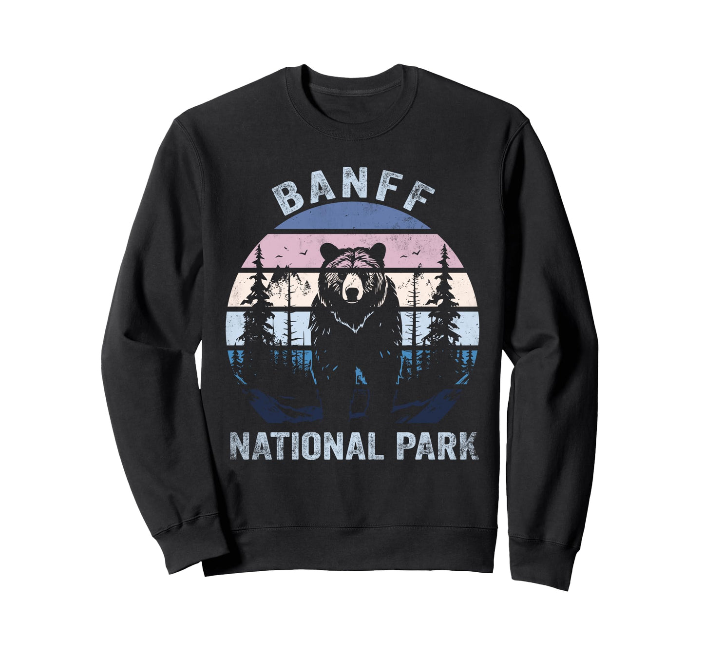 Banff National Park Canada Sweatshirt - Custom Art Print for Adults - T-Shirt, Sweatshirt, Hoodie