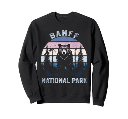 Banff National Park Canada Sweatshirt - Custom Art Print for Adults - T-Shirt, Sweatshirt, Hoodie