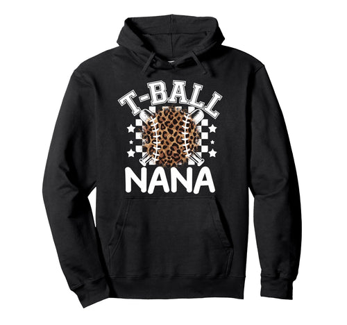 T Ball Teeball Nana Leopard Cheetah Hoodie - Custom Art Print for Adults - T-Shirt, Sweatshirt, Hoodie