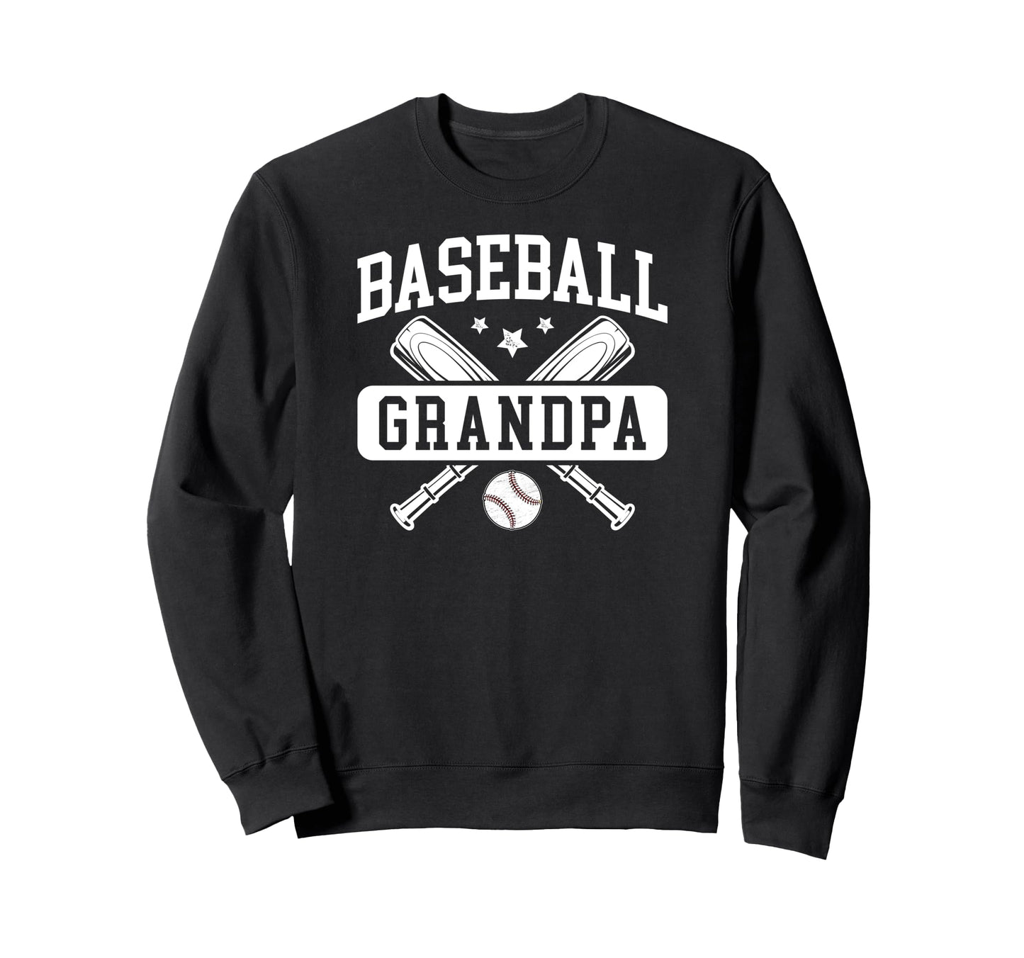 Baseball Grandpa Proud Baseball Sweatshirt - Graphic Print Men Women - T-Shirt, Sweatshirt, Hoodie