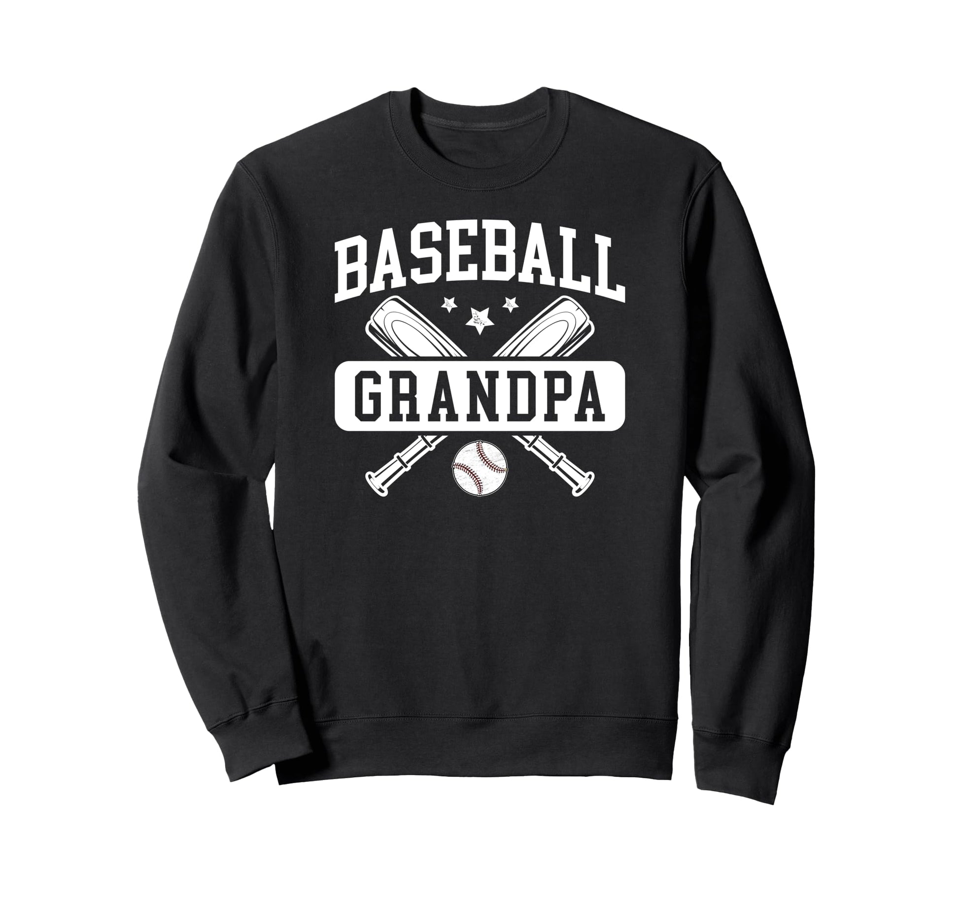 Baseball Grandpa Proud Baseball Sweatshirt - Graphic Print Men Women - T-Shirt, Sweatshirt, Hoodie