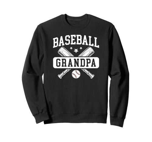 Baseball Grandpa Proud Baseball Sweatshirt - Graphic Print Men Women - T-Shirt, Sweatshirt, Hoodie