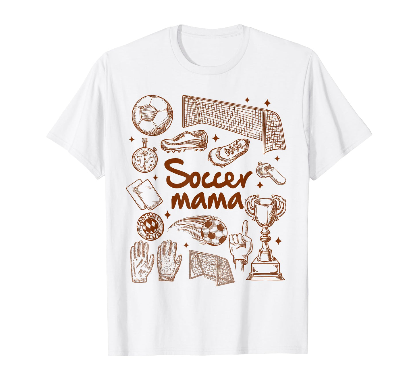 Soccer Mama Soccer Mom Loud Proud T-Shirt - Novelty Apparel for Adults - T-Shirt, Sweatshirt, Hoodie