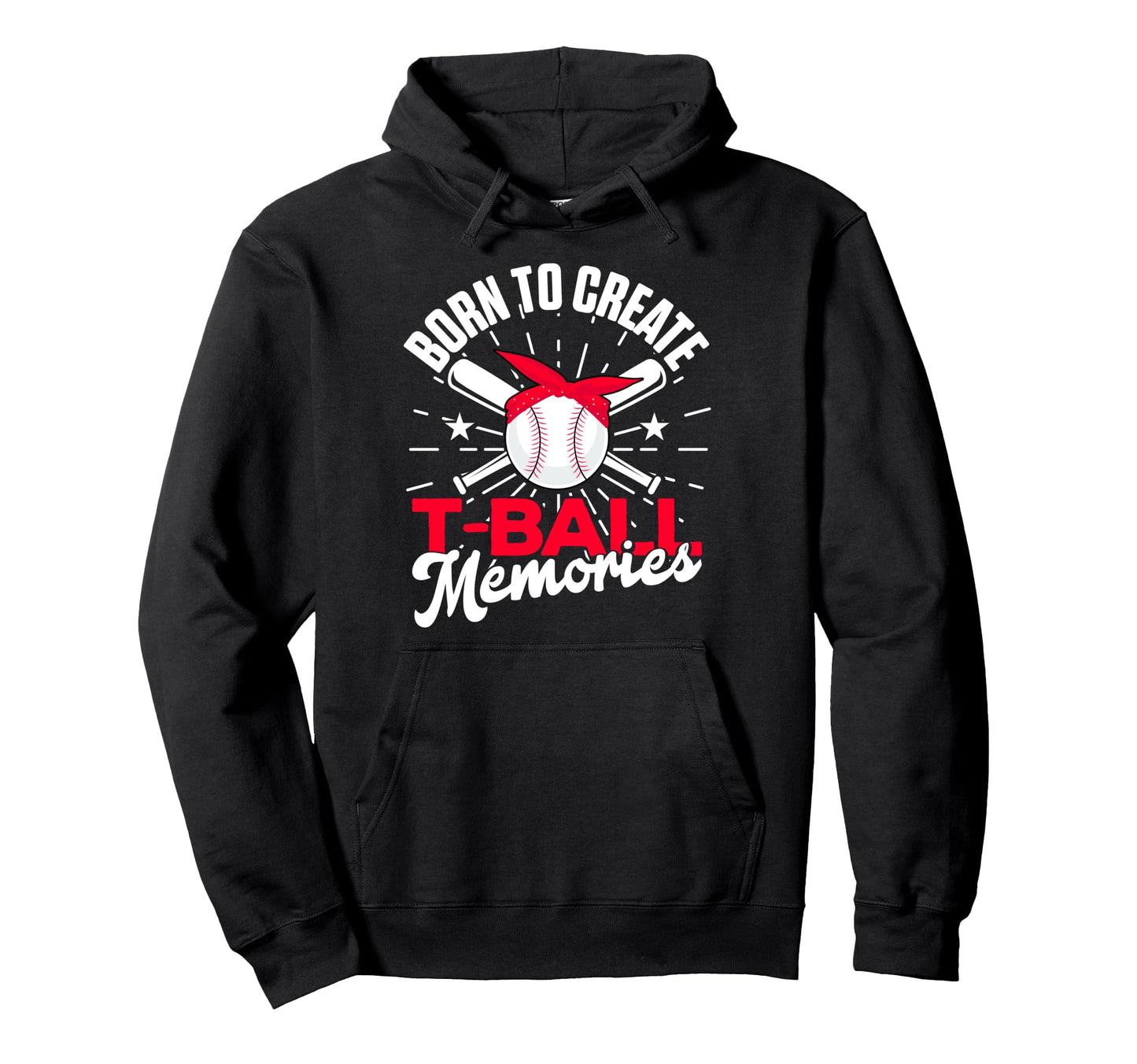 Teeball Mom Grandma Catcher Outfield T Hoodie - Graphic Print Men Women - T-Shirt, Sweatshirt, Hoodie