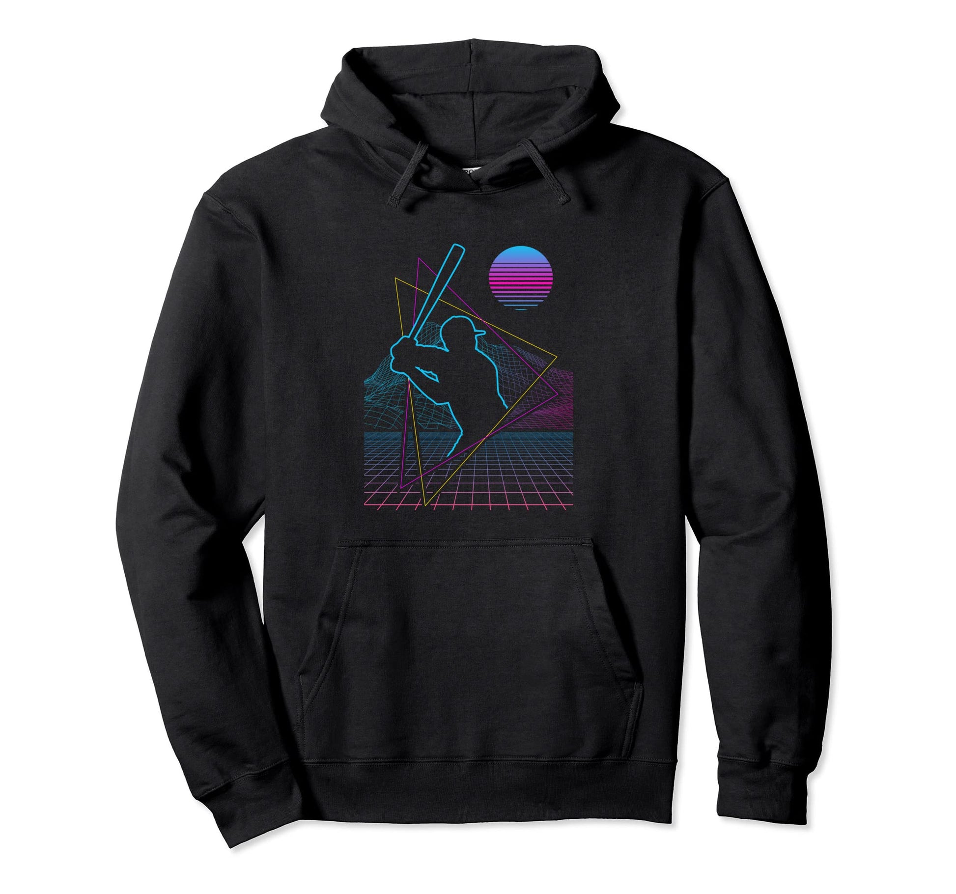 Vaporwave Aesthetic Cothes Baseball Hoodie - Trendy Graphic for Adults - T-Shirt, Sweatshirt, Hoodie