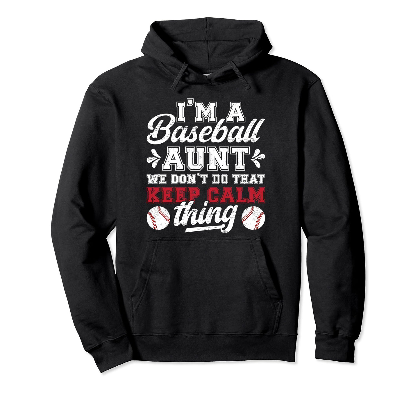 Baller Is My Nephew Baseball Aunt Hoodie - Custom Art Print Unisex - T-Shirt, Sweatshirt, Hoodie