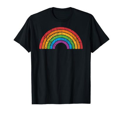 Lgbtq Rainbow Flag Gay Pride Lgbt T-Shirt - Unique Graphic Unisex - T-Shirt, Sweatshirt, Hoodie