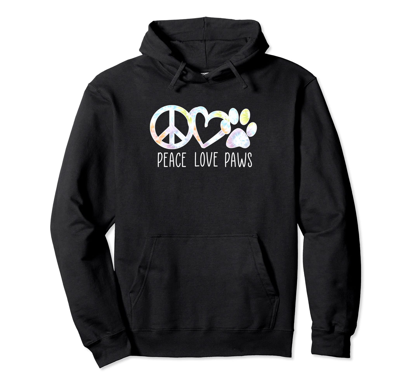 Dog Mom Shirts Peace Love Paws Puppy Hoodie - Aesthetic Graphic Unisex - T-Shirt, Sweatshirt, Hoodie