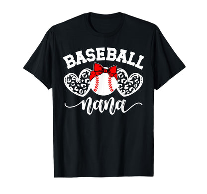Baseball Nana Grandma Nana Baseball T-Shirt - Trendy Graphic Men Women - T-Shirt, Sweatshirt, Hoodie