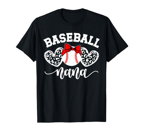 Baseball Nana Grandma Nana Baseball T-Shirt - Trendy Graphic Men Women - T-Shirt, Sweatshirt, Hoodie