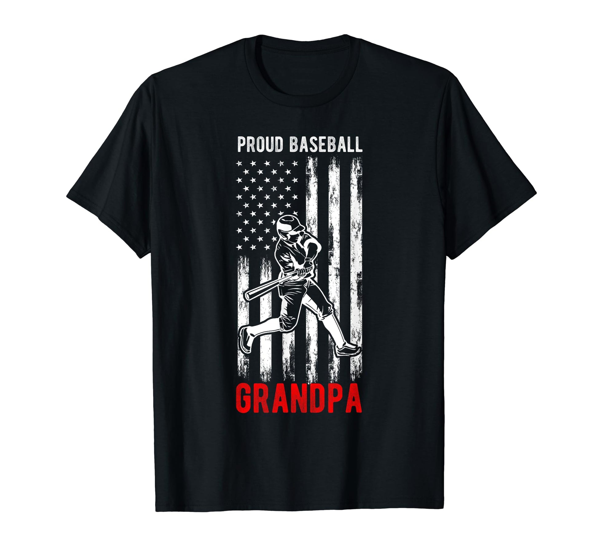 Proud Baseball Grandpa Family Team T-Shirt - Custom Art Print Men Women - T-Shirt, Sweatshirt, Hoodie