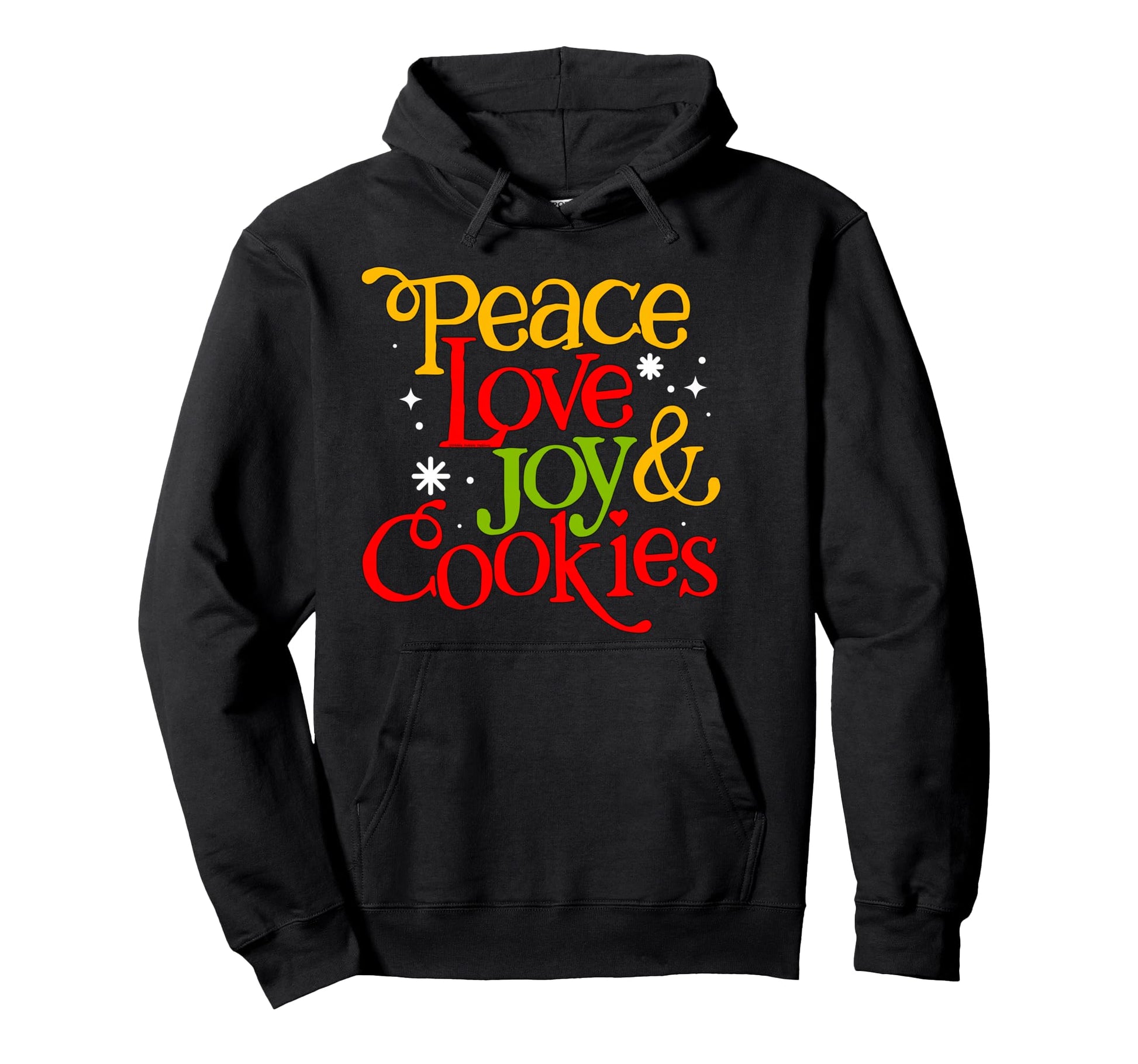 Funny And Pretty Peace Love Joy And Hoodie - Minimalist Print Unisex - T-Shirt, Sweatshirt, Hoodie