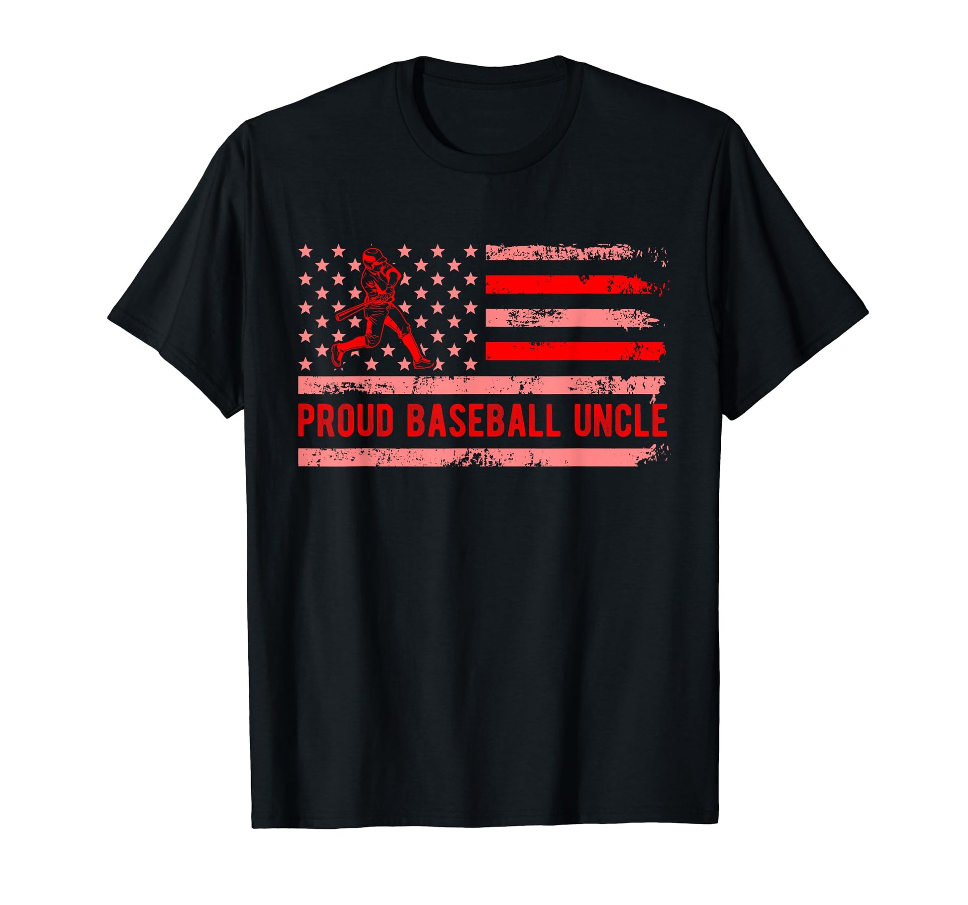 Proud Baseball Uncle Patriot Team Coach T-Shirt - Trendy Graphic Men Women - T-Shirt, Sweatshirt, Hoodie