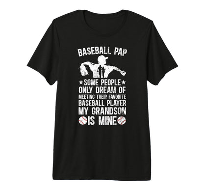 Mens Favorite Baseball Player Pap T-Shirt - Novelty Apparel Men Women - T-Shirt, Sweatshirt, Hoodie
