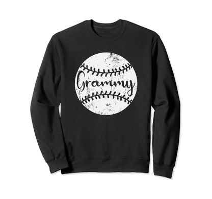 Baseball Grammy Grandma Sweatshirt - Minimalist Print Unisex - T-Shirt, Sweatshirt, Hoodie