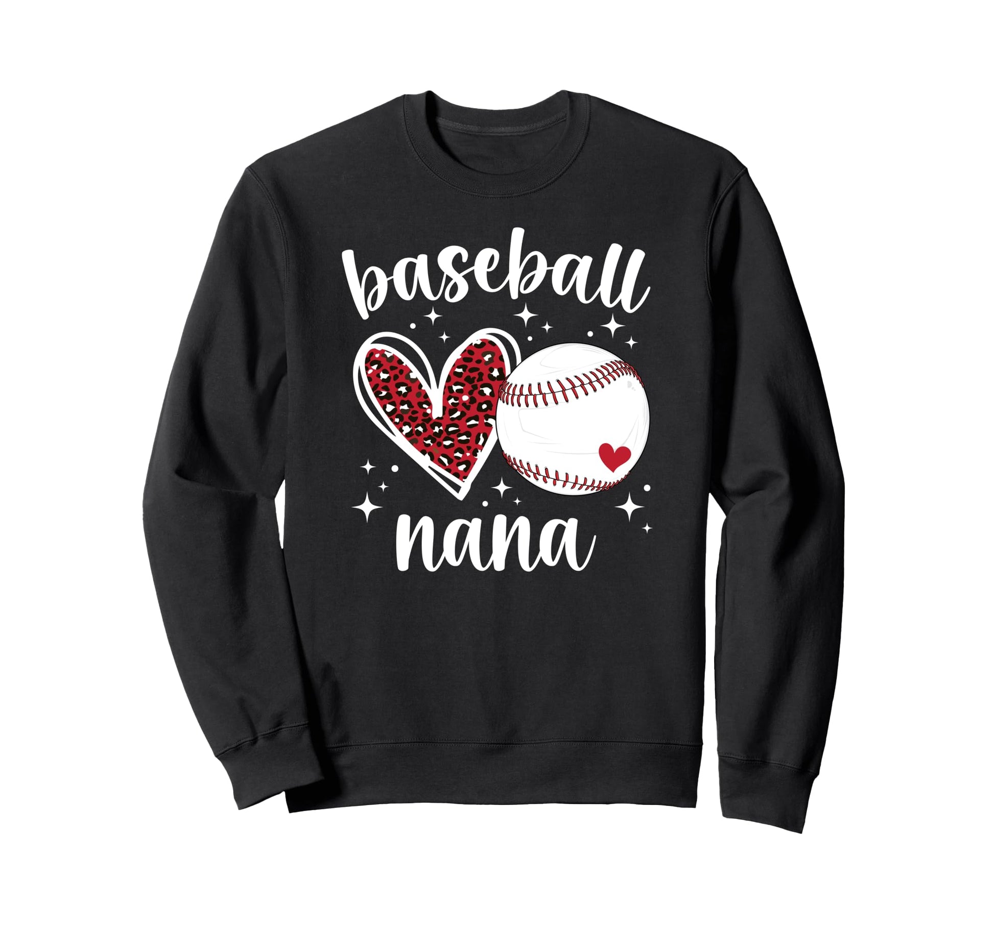 Baseball Nana Baseball Player Nana Sweatshirt - Graphic Print for Adults - T-Shirt, Sweatshirt, Hoodie