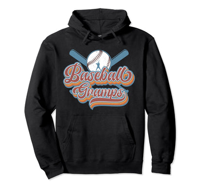 Baseball Gramps Grandpa Gramps Hoodie - Custom Art Print for Adults - T-Shirt, Sweatshirt, Hoodie