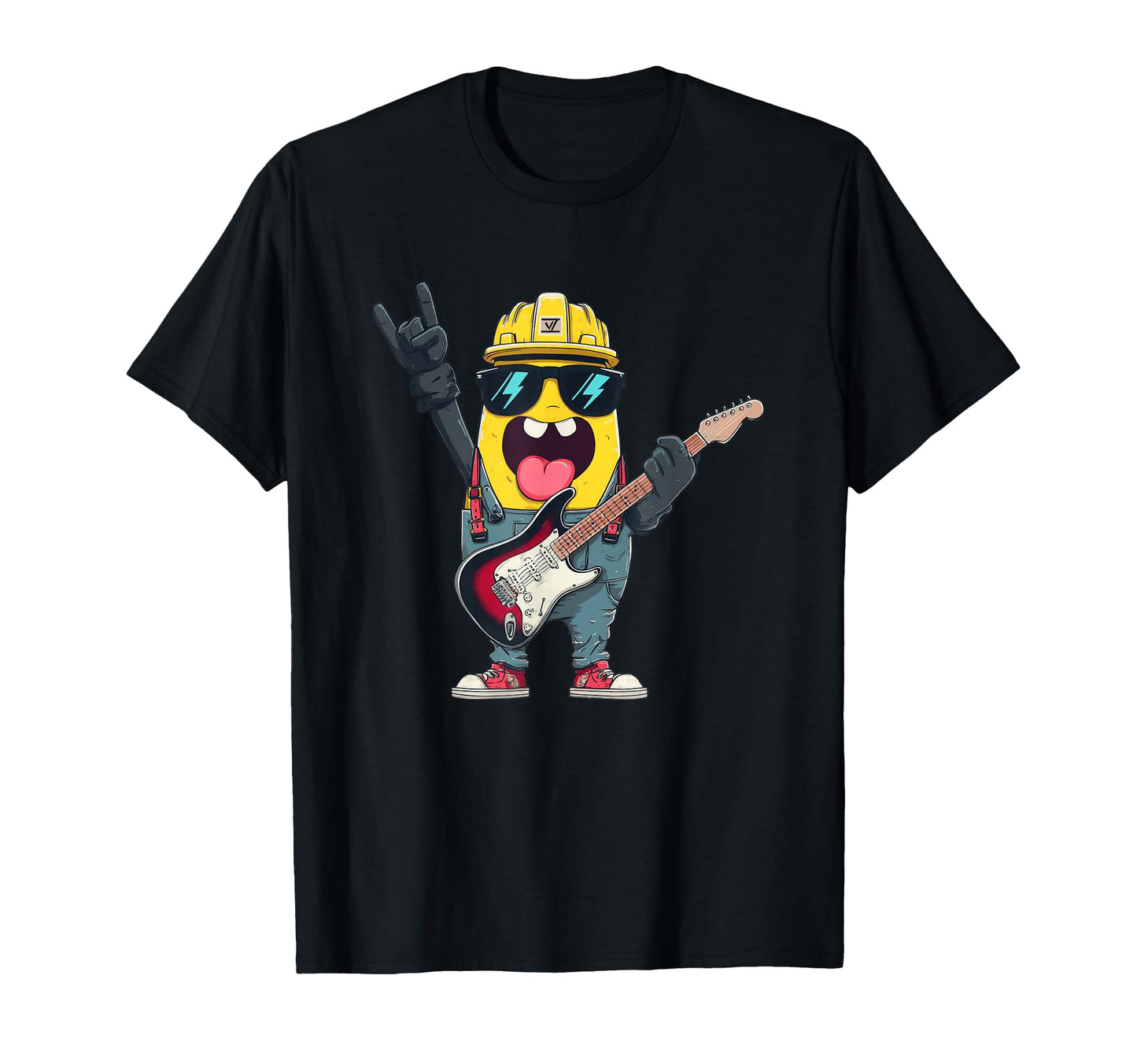 Funny Cartoon Character Musician T-Shirt - Streetwear Style Unisex - T-Shirt, Sweatshirt, Hoodie