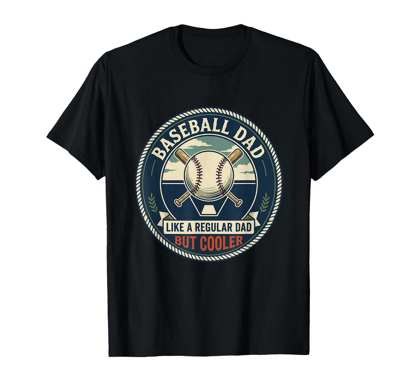 Baseball Dad Player Bat Ball League T-Shirt - Trendy Graphic Men Women - T-Shirt, Sweatshirt, Hoodie