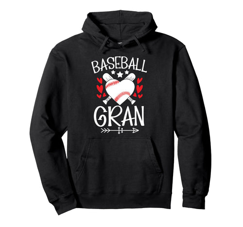 Baseball Gran Grandma Gran Baseball Hoodie - Custom Art Print Unisex - T-Shirt, Sweatshirt, Hoodie