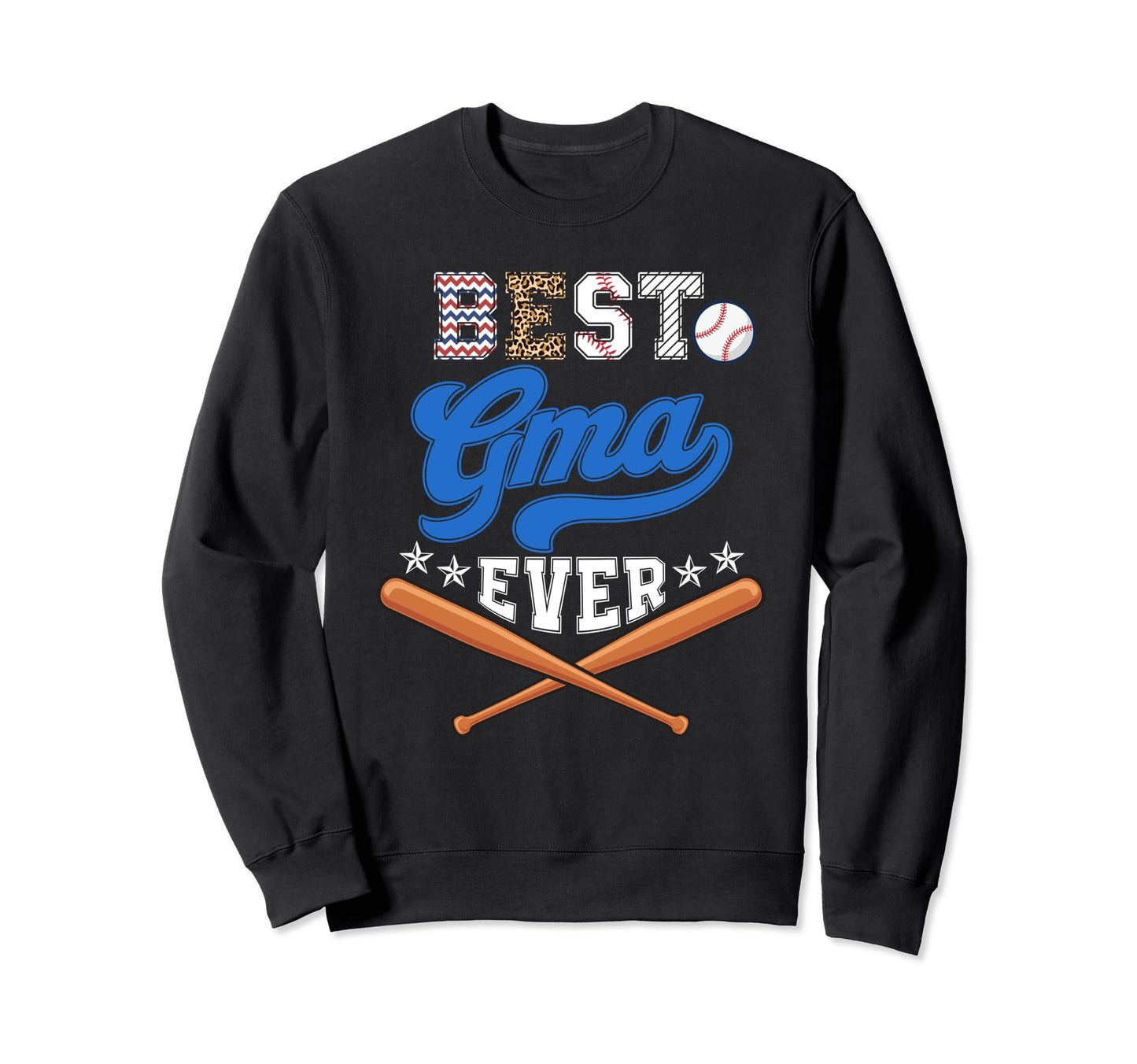 Baseball Gma Grandma Mothers Day Baseball Sweatshirt - Graphic Print Unisex - T-Shirt, Sweatshirt, Hoodie
