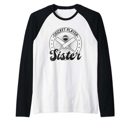 Cricket Sister Cricketing Sister Cricketer Hoodie - Novelty Apparel Unisex - T-Shirt, Sweatshirt, Hoodie