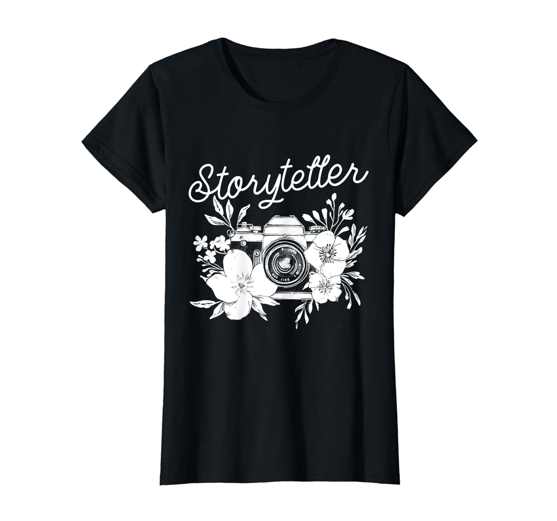 Photographer Storyteller Camera T-Shirt - Streetwear Style for Adults - T-Shirt, Sweatshirt, Hoodie