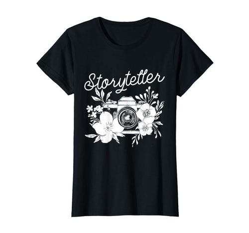 Photographer Storyteller Camera T-Shirt - Streetwear Style for Adults - T-Shirt, Sweatshirt, Hoodie