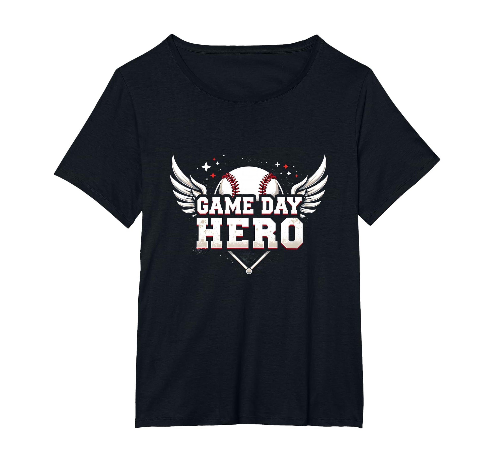 Baseball Dad Game Day Hero Proud T-Shirt - Fun Novelty Design for Adults - T-Shirt, Sweatshirt, Hoodie