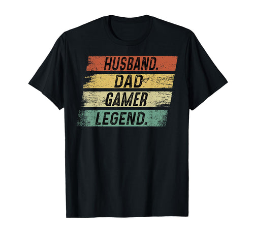 Husband Dad Legend Fathers Day T-Shirt - Custom Art Print for Adults - T-Shirt, Sweatshirt, Hoodie