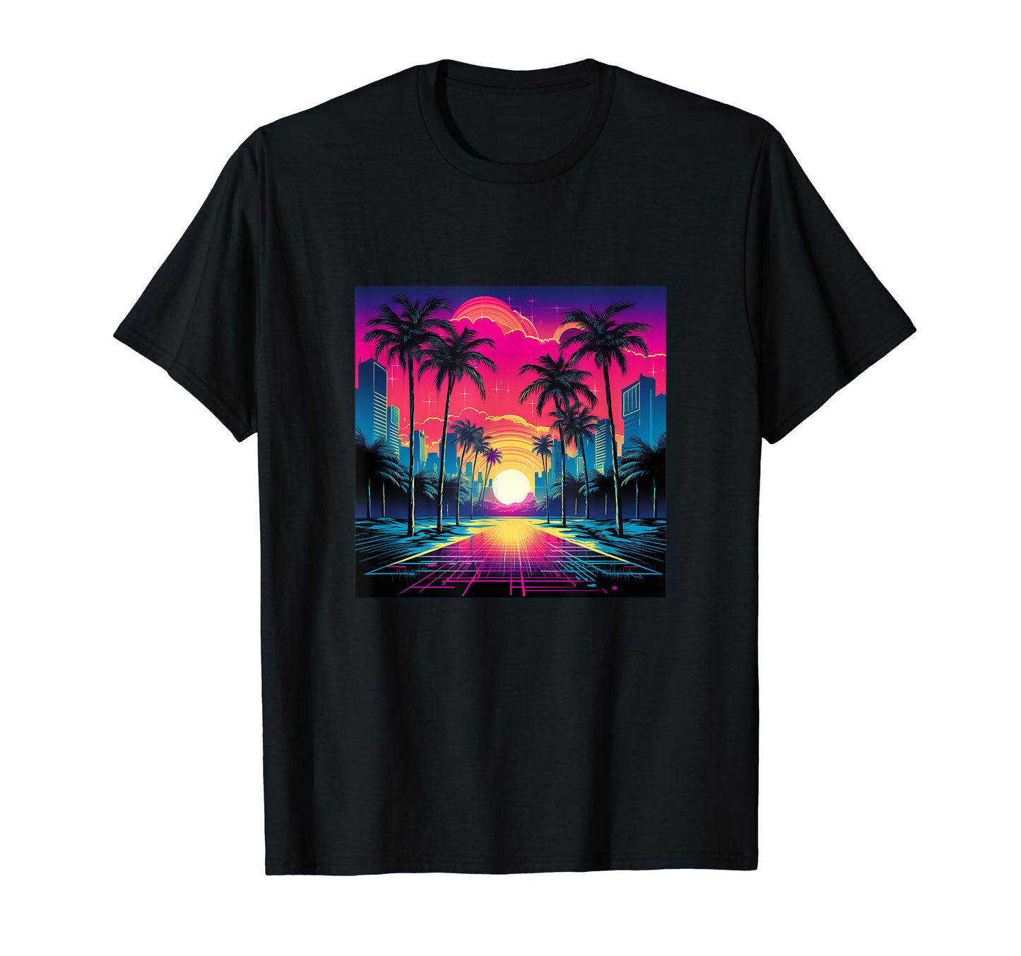 Vaperwave Aesthetic Glitch Anime T-Shirt - Aesthetic Graphic Unisex - T-Shirt, Sweatshirt, Hoodie