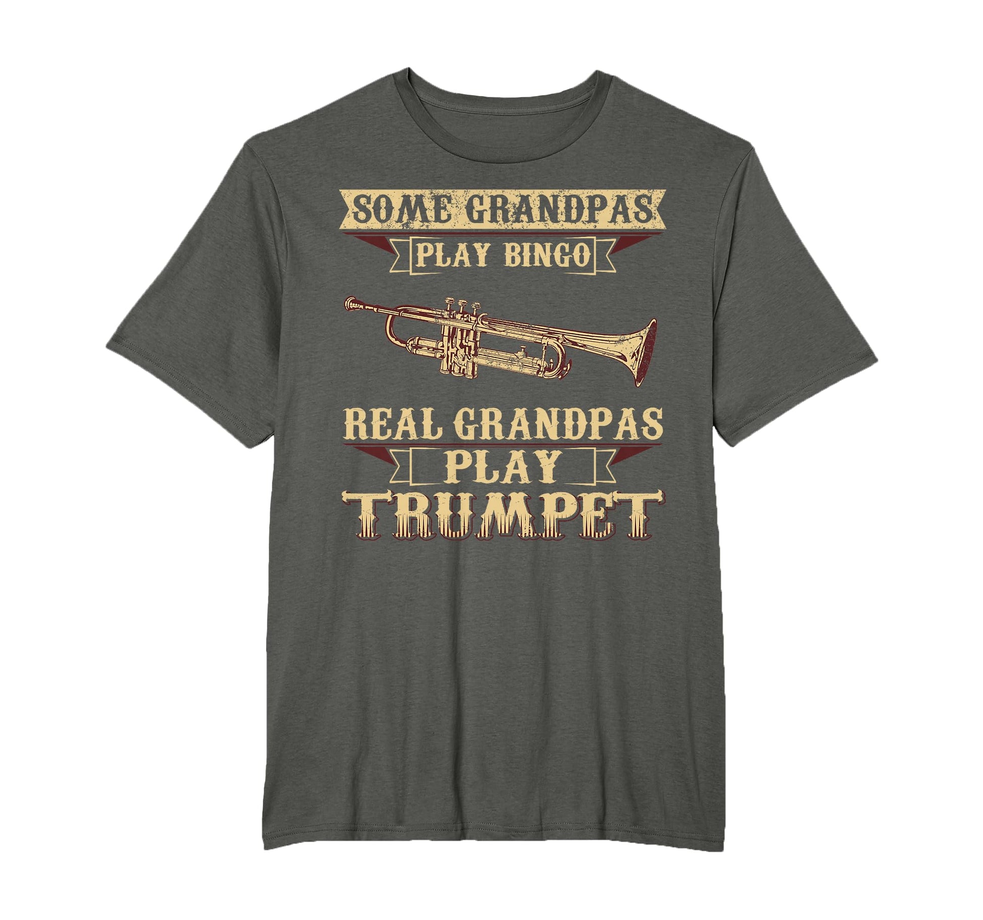 Some Games Bingo Real Grandpa Play T-Shirt - Minimalist Print for Adults - T-Shirt, Sweatshirt, Hoodie