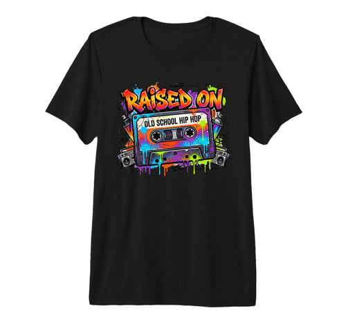 Funny Cassette Graffiti 80S 90S Raised T-Shirt - Unique Graphic Men Women - T-Shirt, Sweatshirt, Hoodie