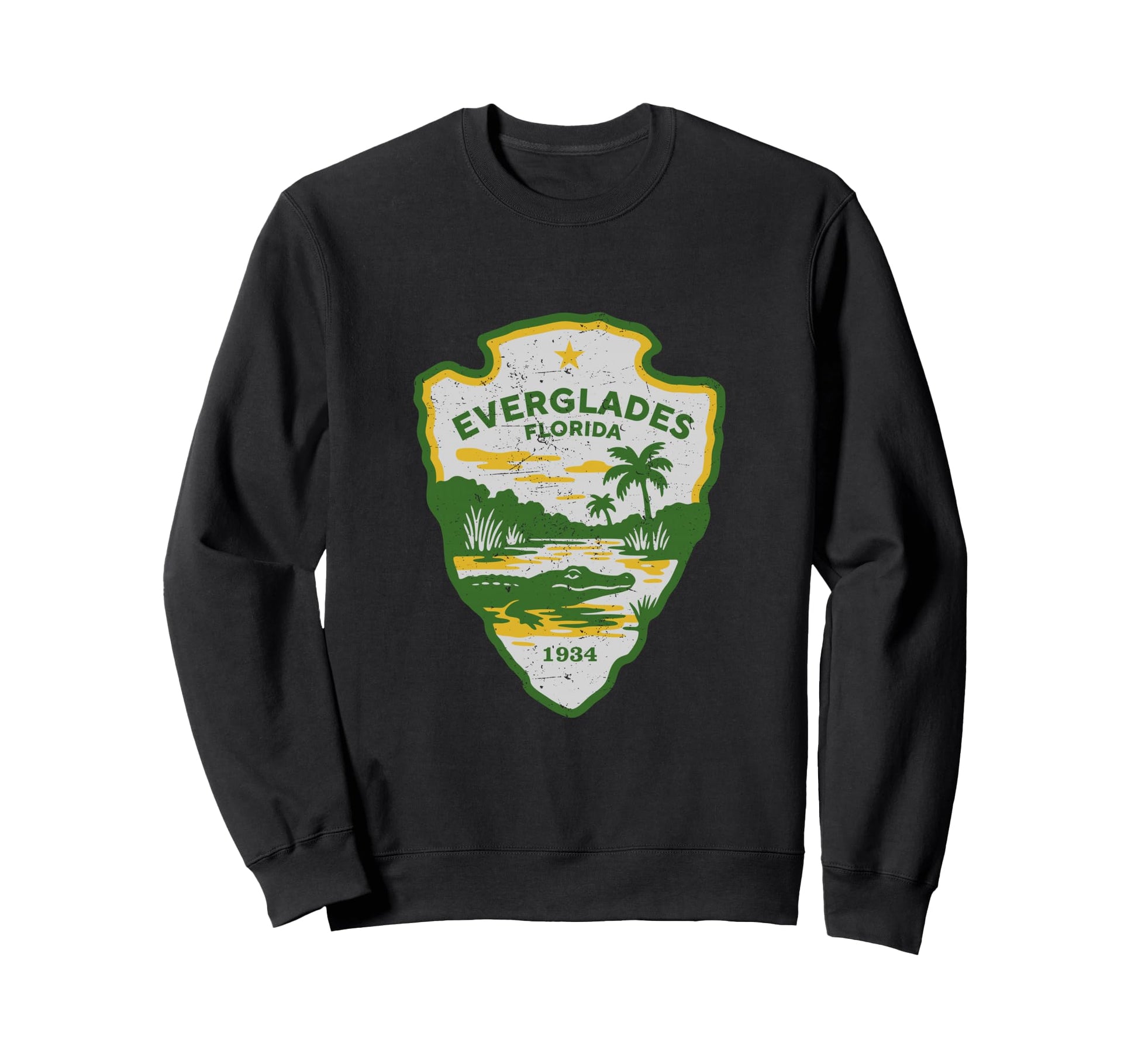 Everglades Since 1934 Florida Sweatshirt - Unique Graphic for Adults - T-Shirt, Sweatshirt, Hoodie