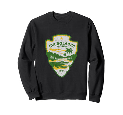 Everglades Since 1934 Florida Sweatshirt - Unique Graphic for Adults - T-Shirt, Sweatshirt, Hoodie