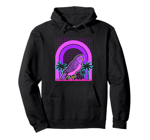 Aesthetic Vaporwave Outfits Bird Budgie Hoodie - Fun Novelty Design Unisex - T-Shirt, Sweatshirt, Hoodie