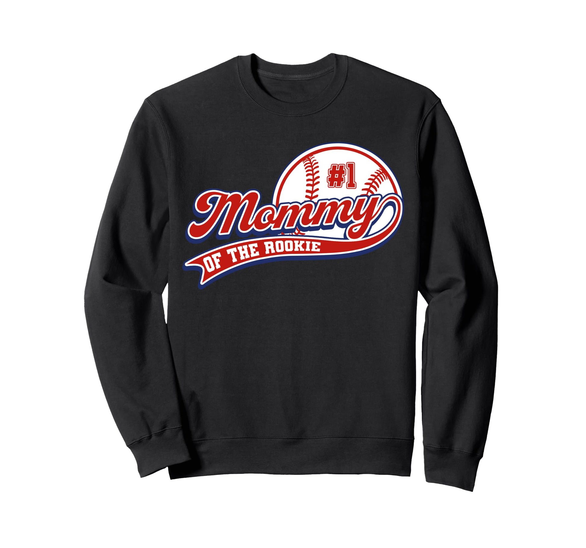 Mommy Rookie Year 1St Birthday Sweatshirt - Custom Art Print for Adults - T-Shirt, Sweatshirt, Hoodie