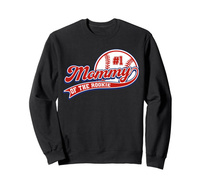 Mommy Rookie Year 1St Birthday Sweatshirt - Custom Art Print for Adults - T-Shirt, Sweatshirt, Hoodie
