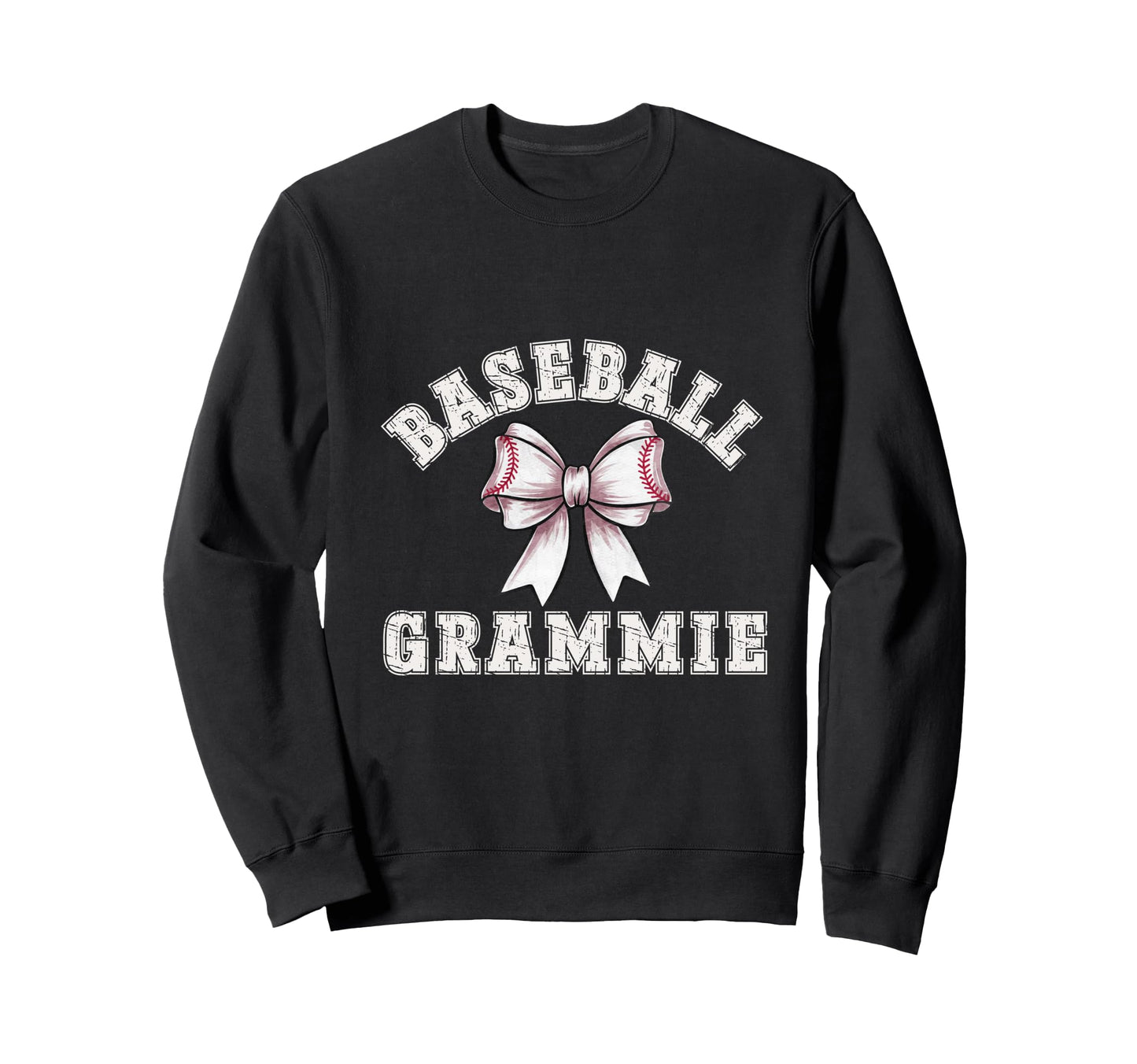 Coquette Baseball Grammie Bow Game Sweatshirt - Unique Graphic Men Women - T-Shirt, Sweatshirt, Hoodie