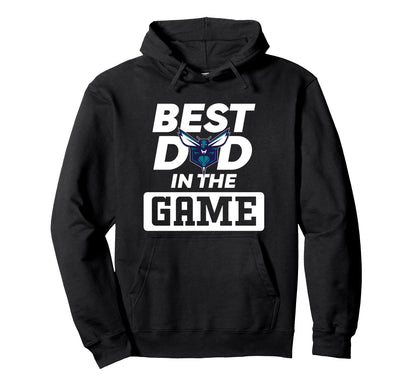 Nba Fathers Day Best Dad Game Hornets Hoodie - Custom Art Print Men Women - T-Shirt, Sweatshirt, Hoodie