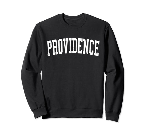Providence Ut Distressed White Sweatshirt - Trendy Graphic for Adults - T-Shirt, Sweatshirt, Hoodie