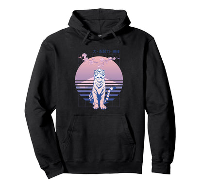 Vaporwave Aesthetic Japanese 90S Hoodie - Casual Everyday Wear Men Women - T-Shirt, Sweatshirt, Hoodie